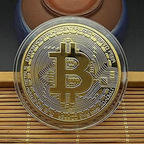 Large Bitcoin Golf Ball Marker Set — 3 Big Coins (Gold, Silver, Copper), Unique Gift for Men & Women, Custom Ball Markers, No Hat Clip Included.